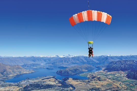 Saut en parachute de 15 000 pieds à Wanaka