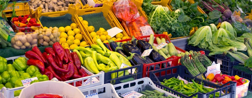 Halkidiki dorpsmarkt en grotten tour