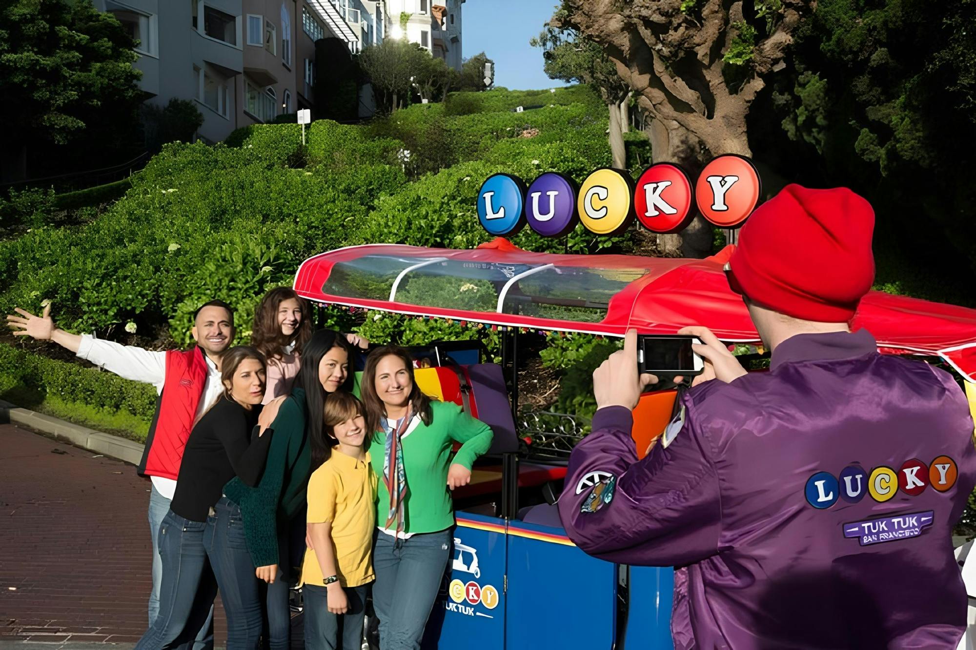 Privé Tuk-Tuk-tour door San Francisco City met gids
