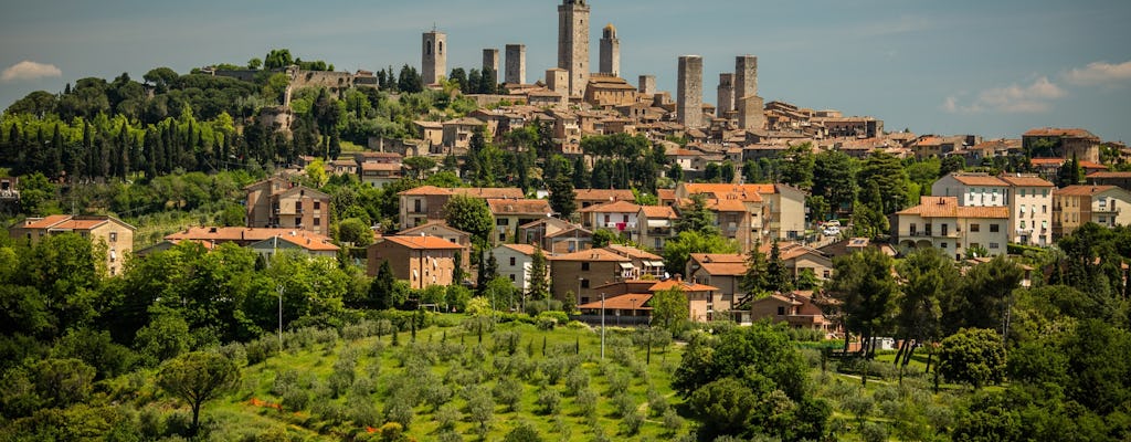 Siena und San Gimignano ab Florenz mit Mittagessen im Chianti-Gebiet