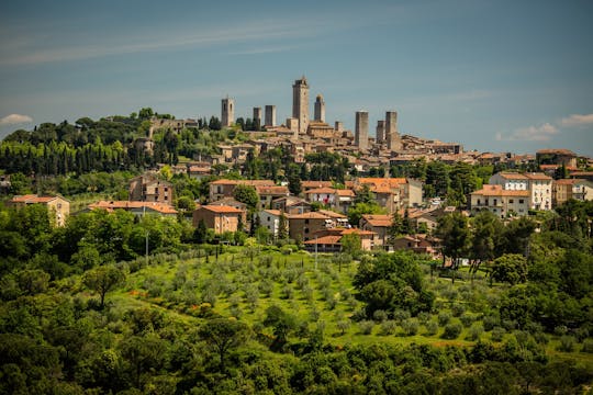 Siena e San Gimignano da Firenze con pranzo nel Chianti