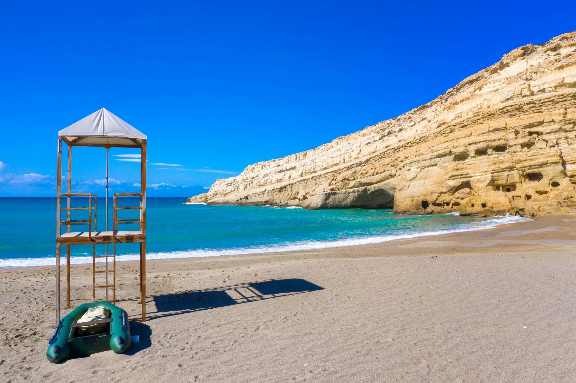 Southern Crete Tour with Moires Market & Matala Beach