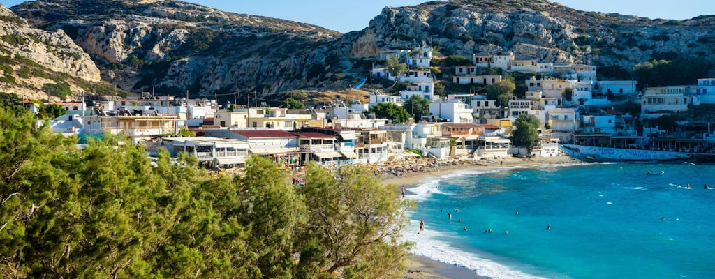 Tour por el sur de Creta con mercado de Moires y playa de Matala