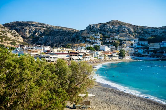 Tour del sud di Creta con il mercato di Moires e la spiaggia di Matala