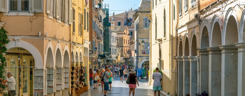 Corfu Town Transfer and Free Time