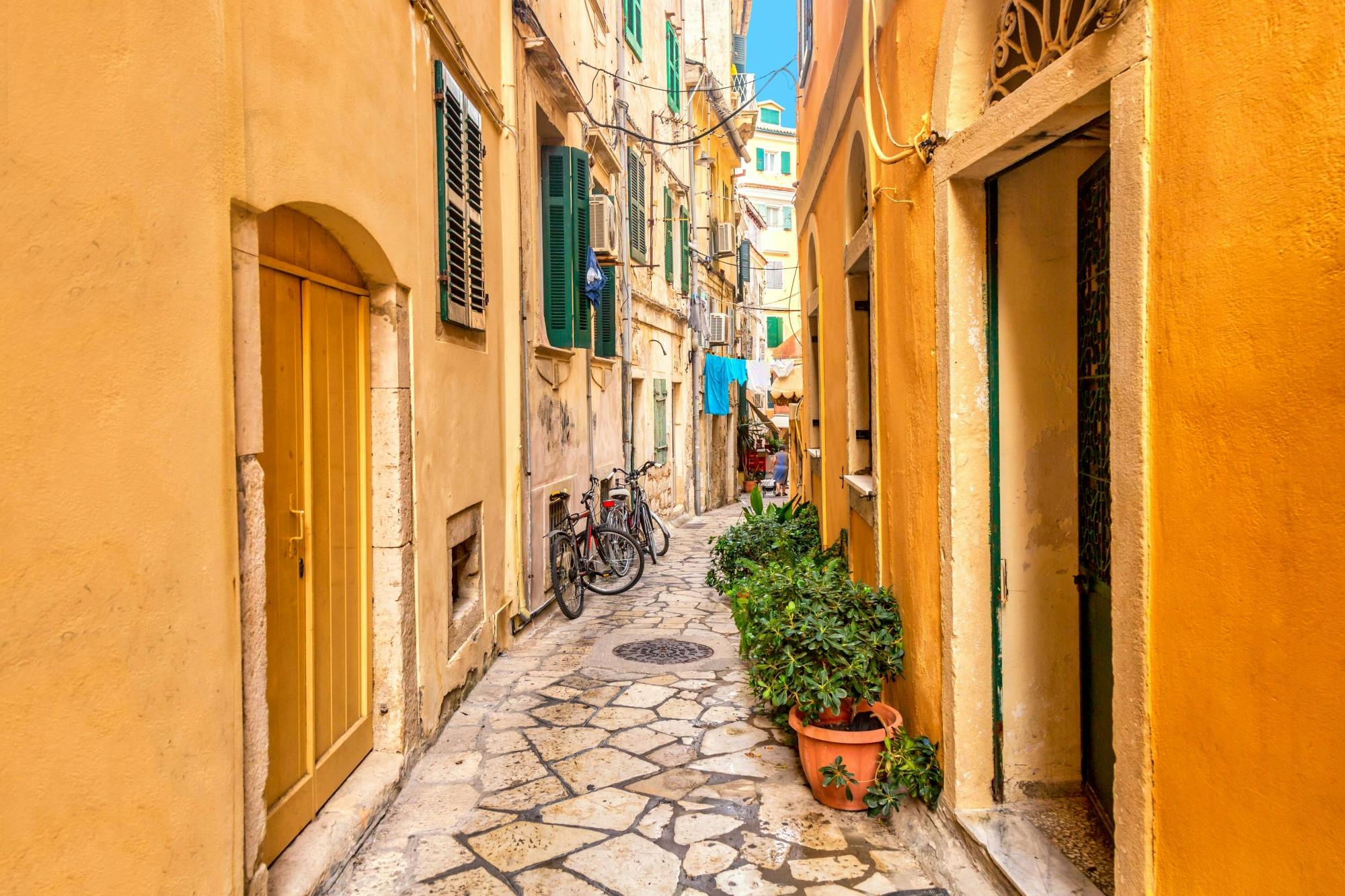 Corfu Town Transfer and Free Time