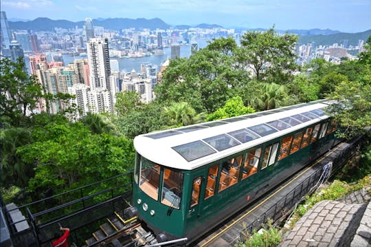 Visita guiada a Hong Kong, paseo en tranvía Peak y degustación de dim sum