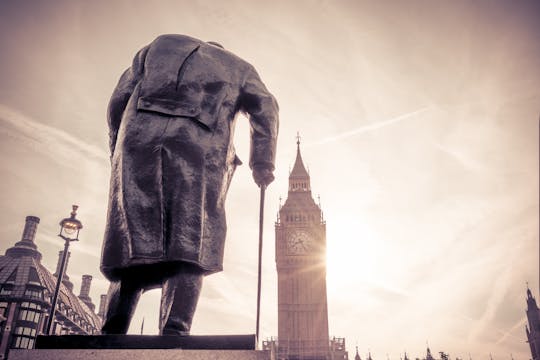 Salas de Guerra de Churchill e excursão a pé em Westminster da Segunda Guerra Mundial