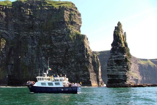 Cliffs of Moher, Boat Cruise, and Aillwee Cave from Dublin