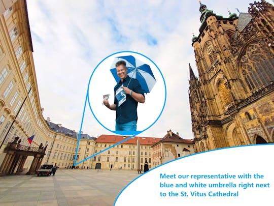 Entradas para o Castelo de Praga com guia online no seu smartphone