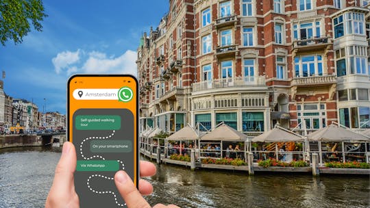 Visita autoguiada interativa SmartWalk em Amsterdã