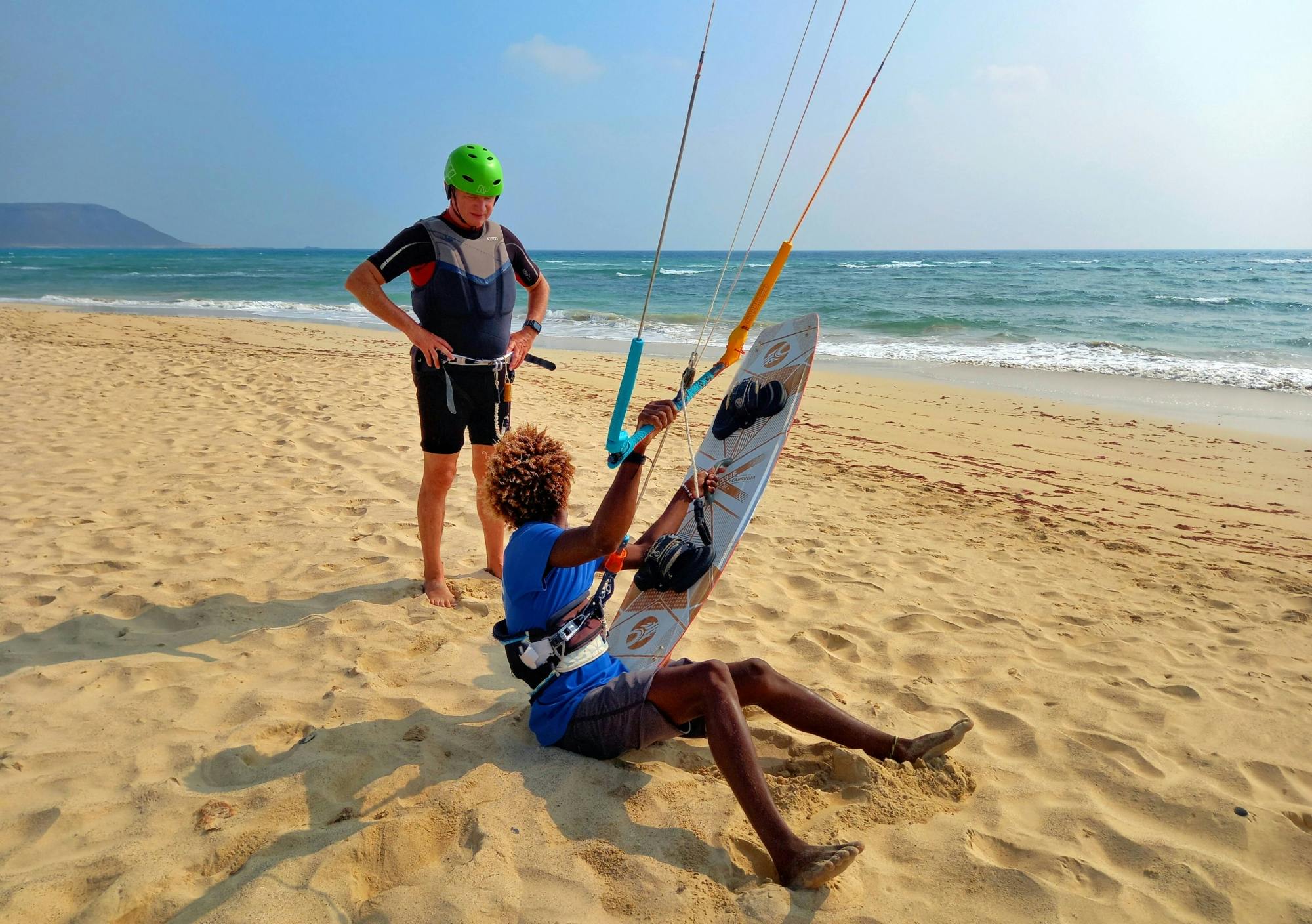 Cape Verde Kite Surfing Lesson with Atlantic Star