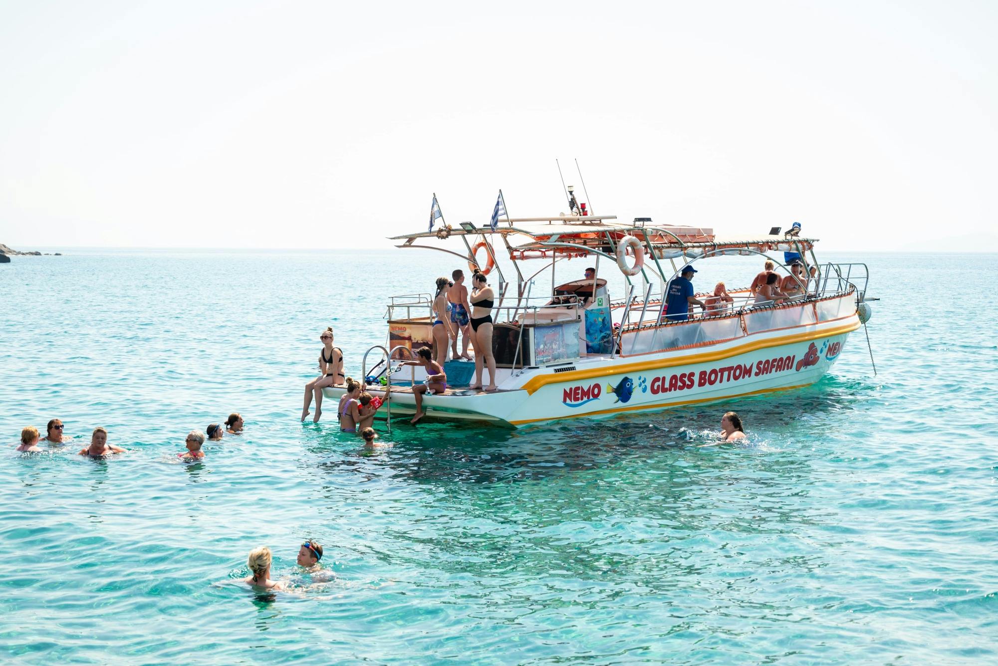 Gulf of Kefalos Glass Bottom Boat Tour