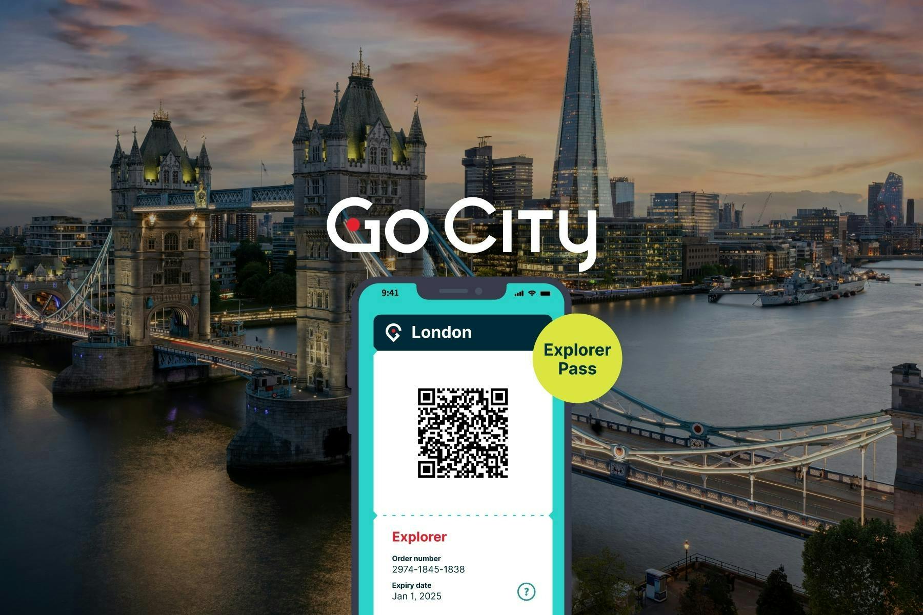 Go City | London Explorer Pass including London Eye