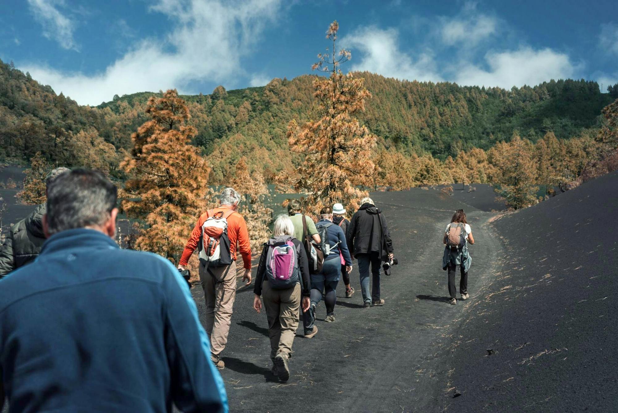 Boleto de senderismo al volcán Tajogaite