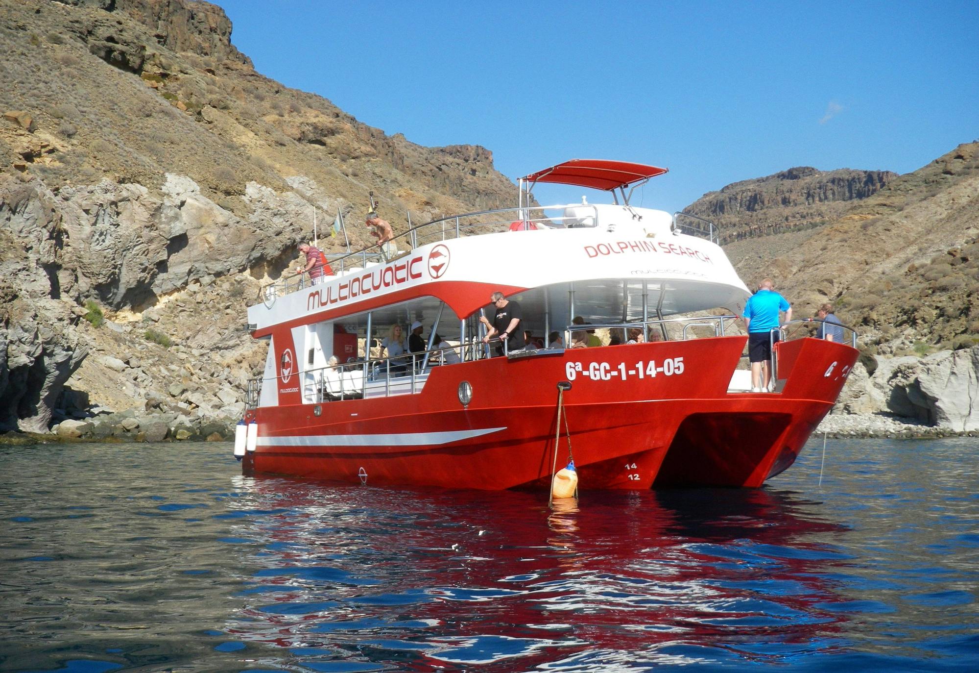 Delfinsafari-Bootsfahrt auf Gran Canaria