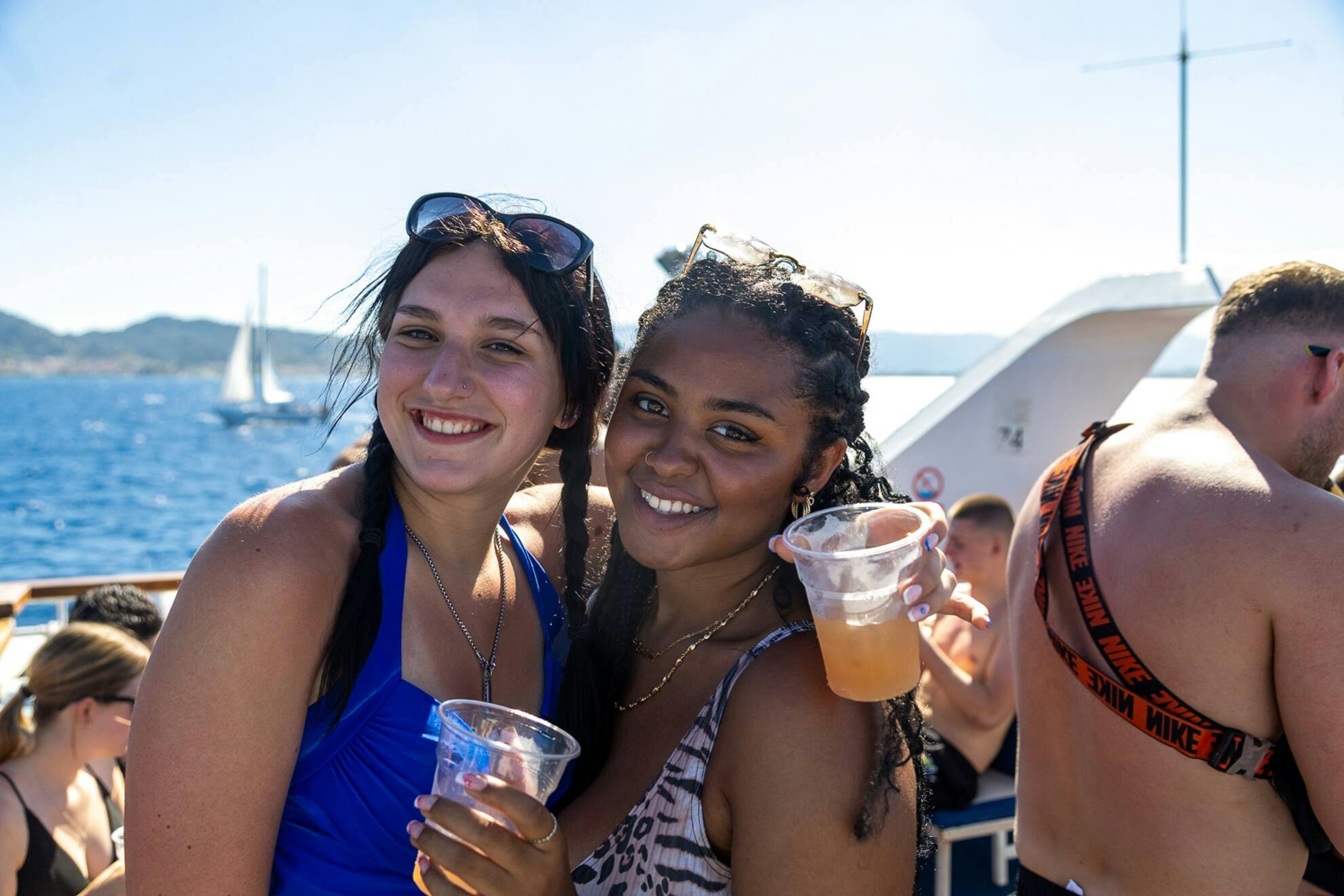 Scene Kavos Boat Party