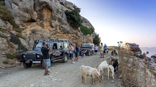 Excursion en 4x4 dans le sud de la Crète avec visite des gorges de Sarakina