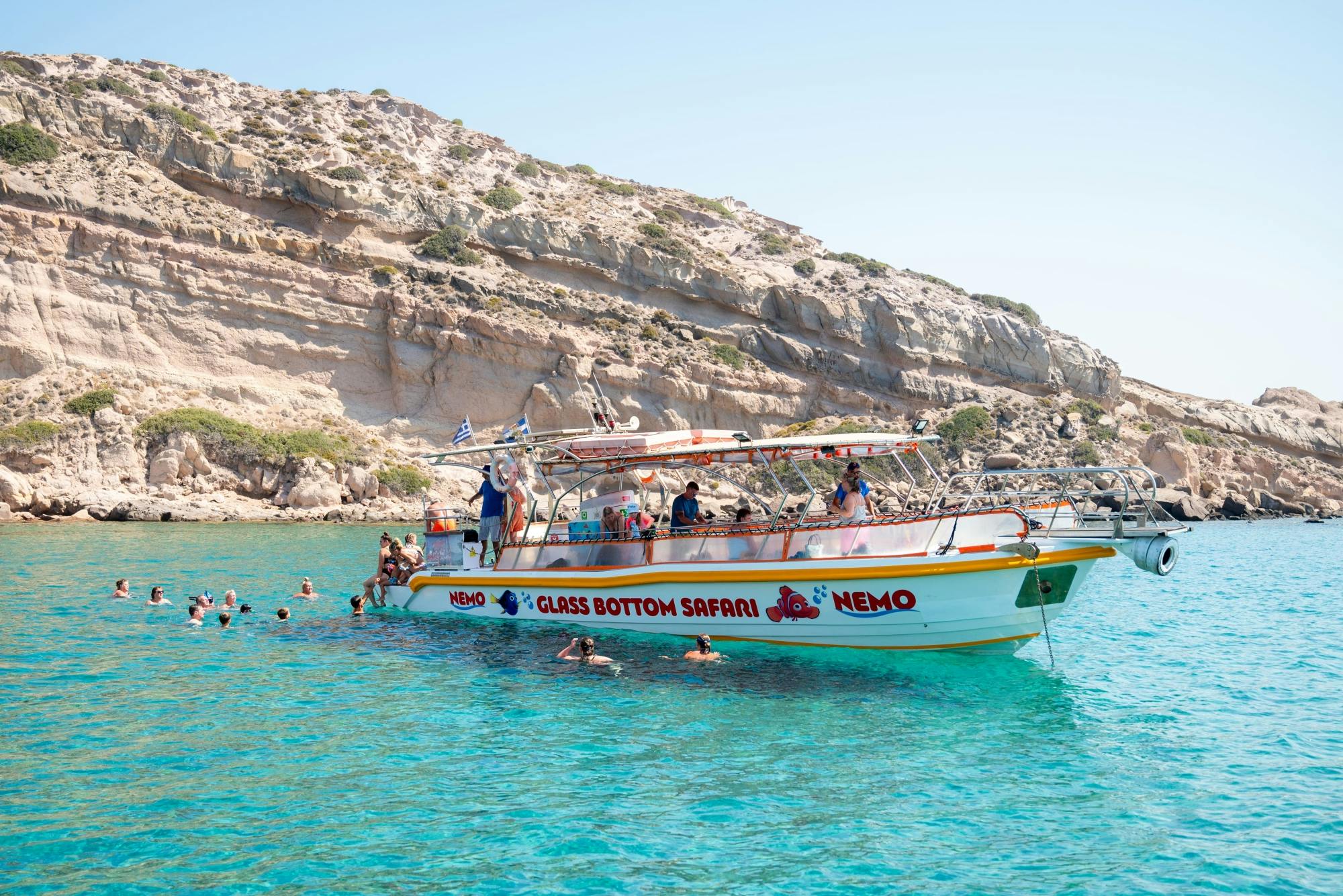 Gulf of Kefalos Glass Bottom Boat Tour