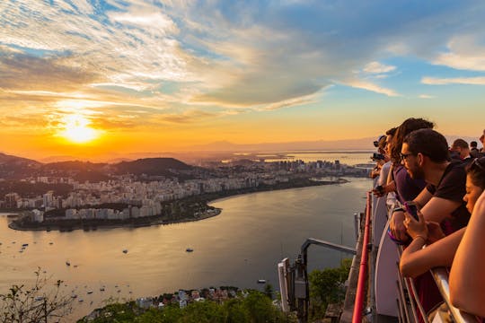 Visita guiada al Cristo Redentor, Selarón y Pan de Azúcar al atardecer en Río