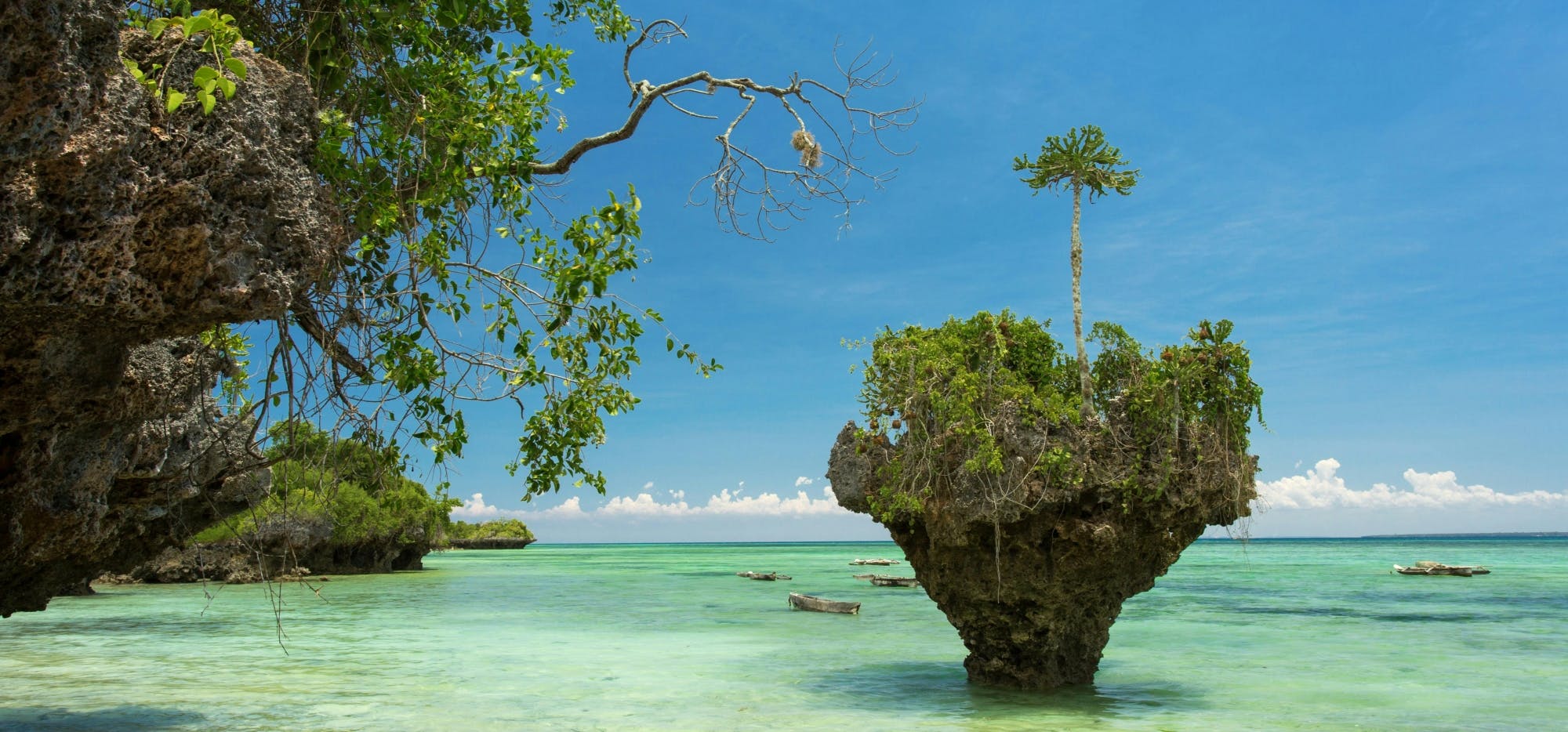 Privétour naar het eiland Uzi vanuit The Mora Zanzibar