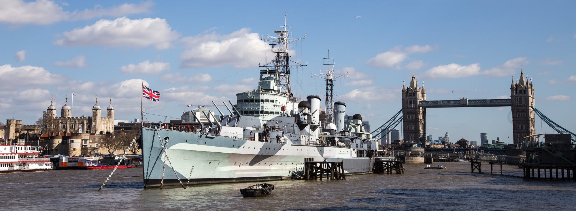London Sights Tour with HMS Belfast On-Board Musement
