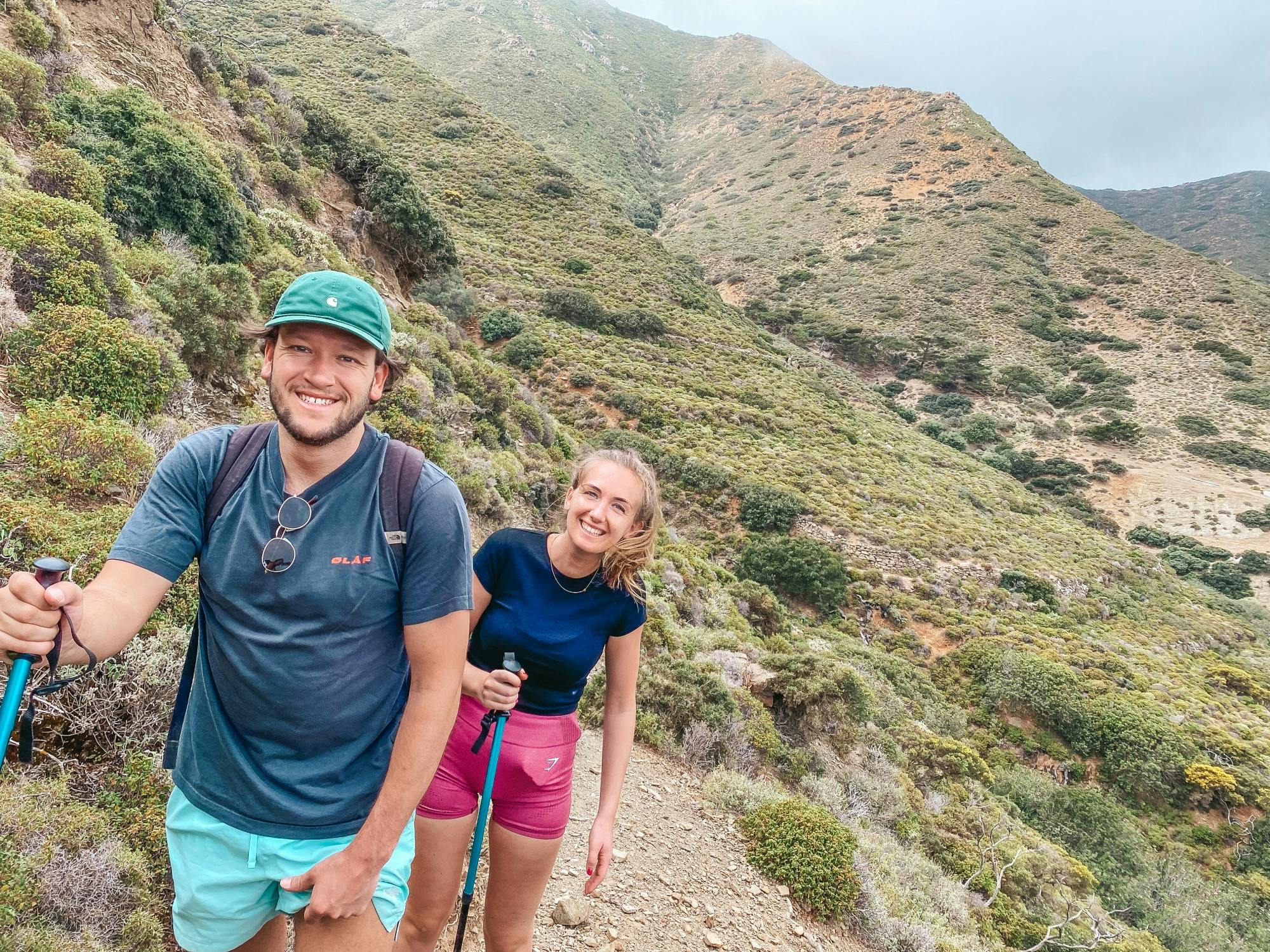 Geführte Wanderung im Karpatenhochland von Karpathos aus