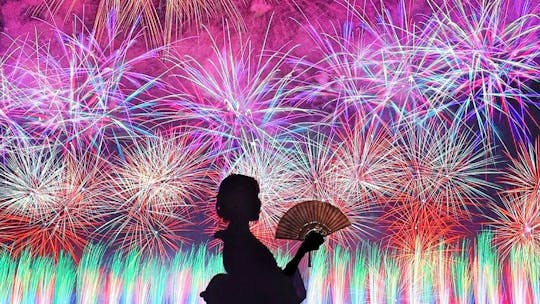 Tour from Tokyo to Kamakura and Cruise at Atami Fireworks Display