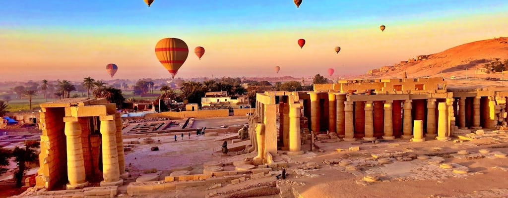Premium Luxor Guided Tour from Hurghada and Hot Air Balloon Experience