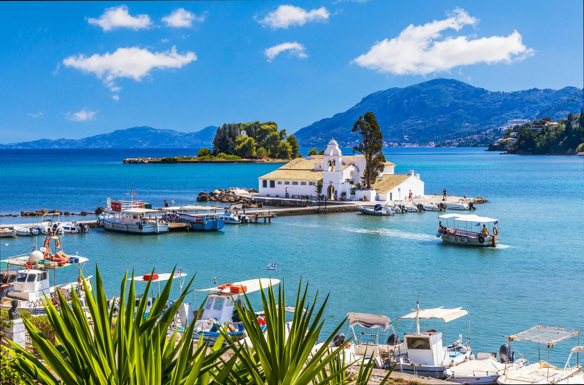 Corfu Highlights Tour with Paleokastritsa, Achillion Palace and Meze