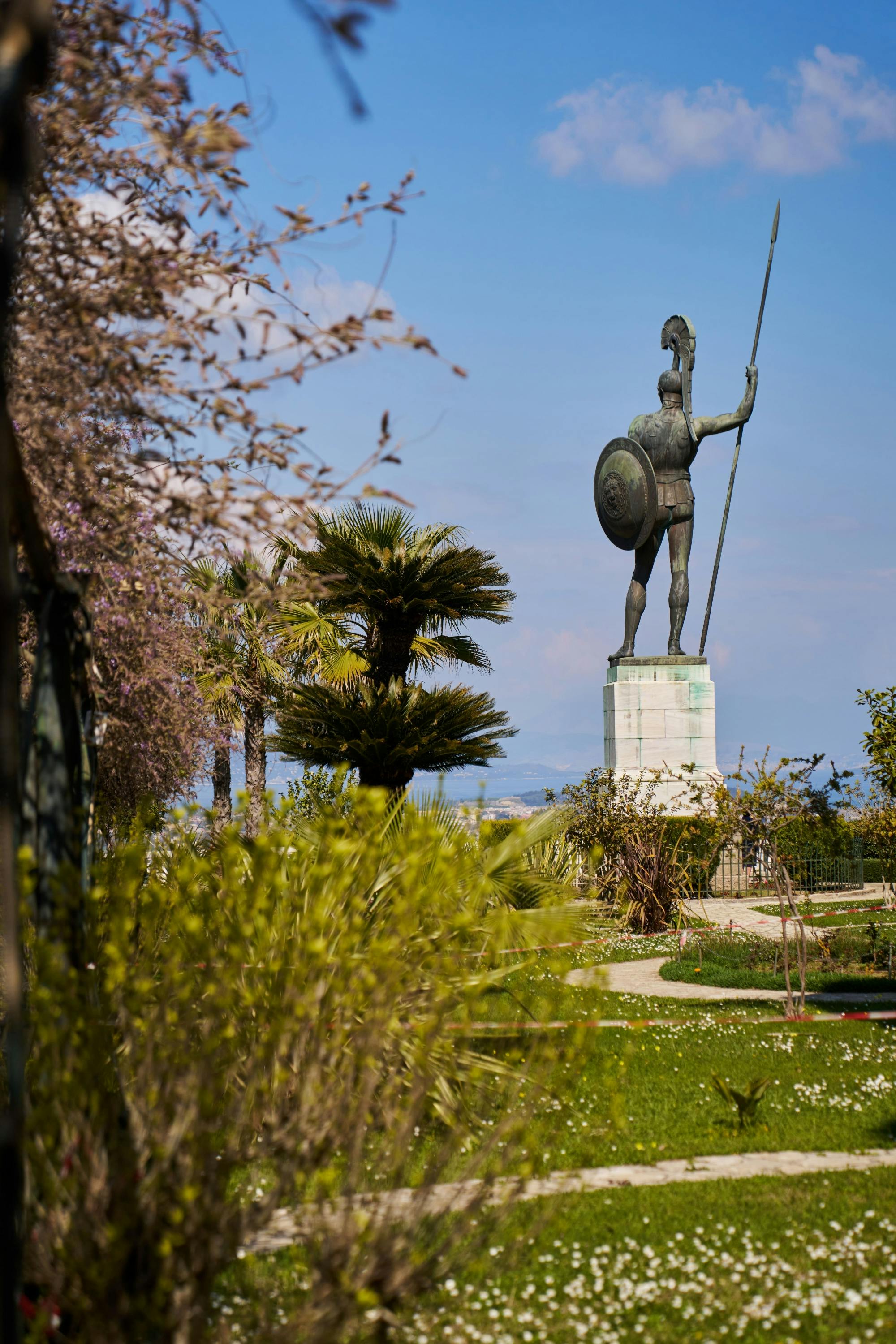 Corfu Town Tour with Achillion Palace and Paleokastritsa