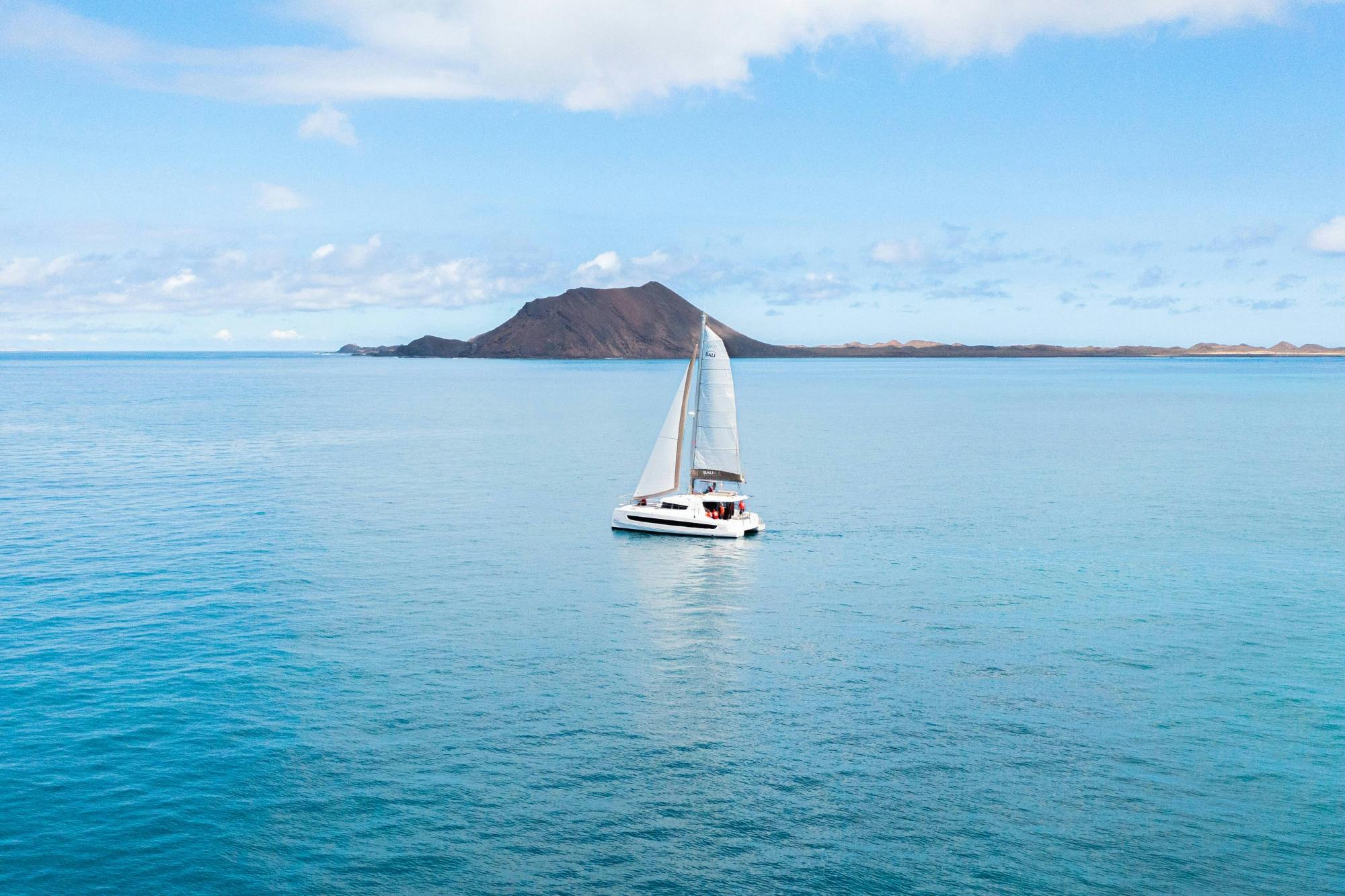 Luxury Oby Catamaran Cruise from Corralejo