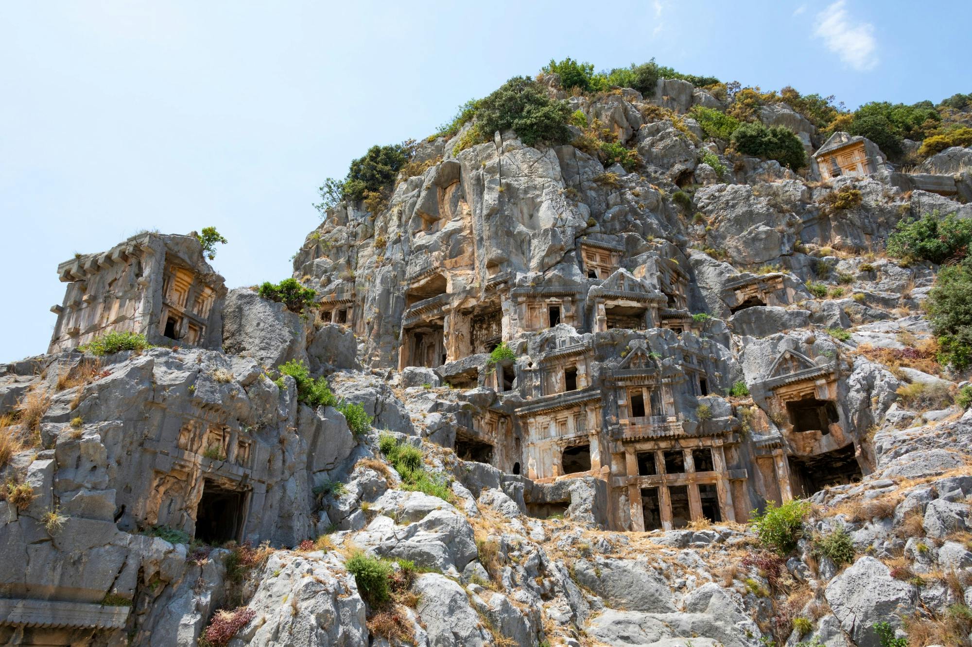 Visite de Kekova, Myre et église Saint-Nicolas avec déjeuner et excursion en bateau