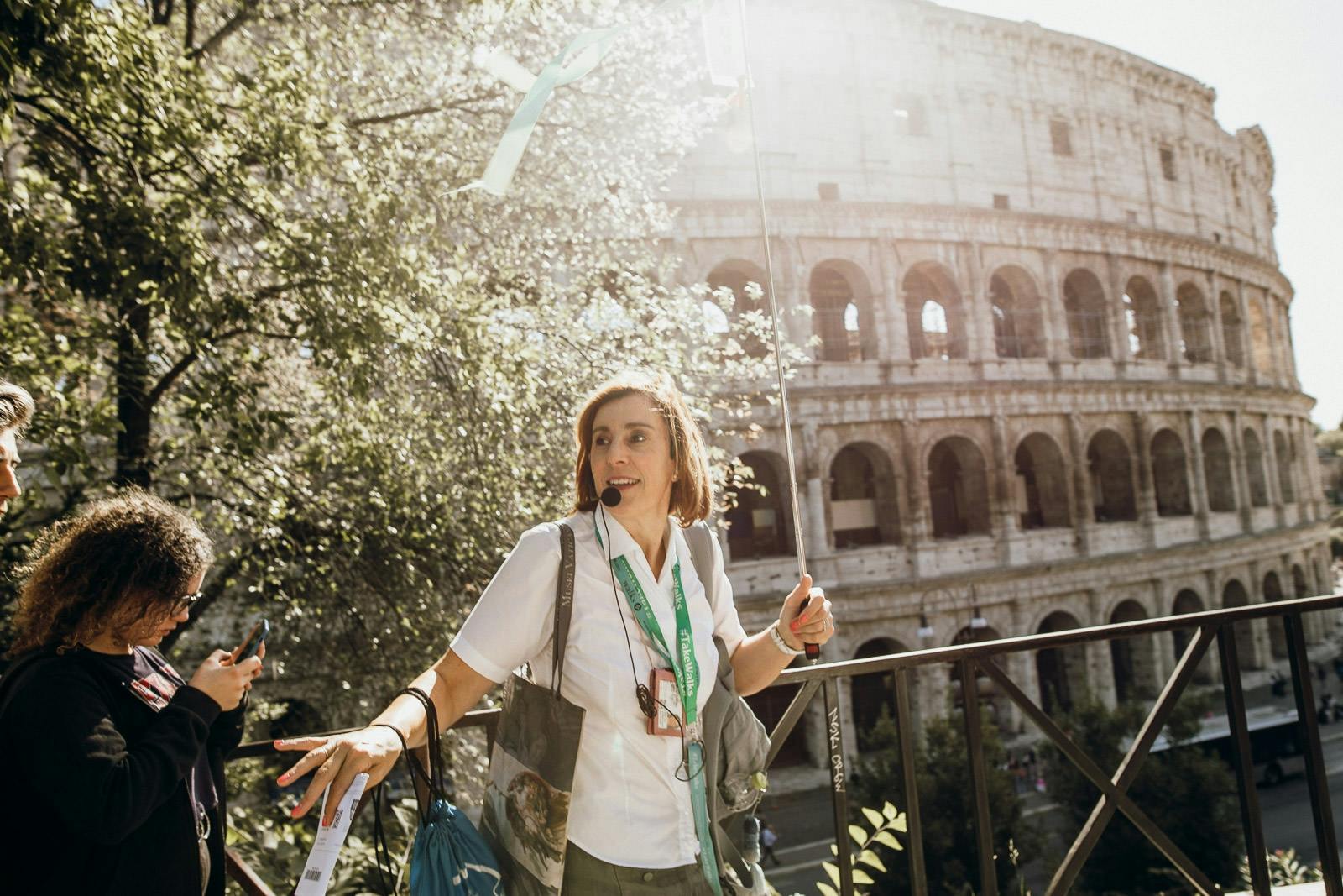 Guided tour of Colosseum Gladiator's Gate and Arena Floor, Roman Forum and Palatine Hill