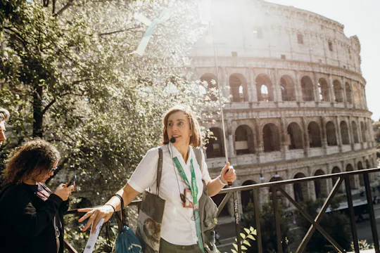 Zwiedzanie Koloseum z podłogą areny, Forum Romanum i Wzgórza Palatyńskiego