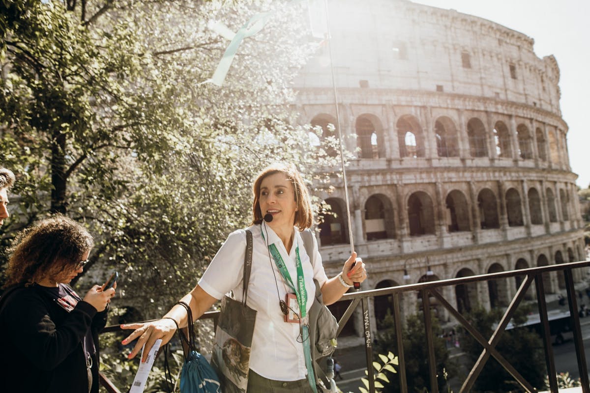 Tour del Colosseo con il pavimento dell'arena, del Foro Romano e del Palatino