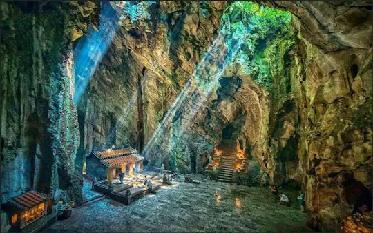 Tour to Marble Mountains, Monkey Mountain and Lady Buddha
