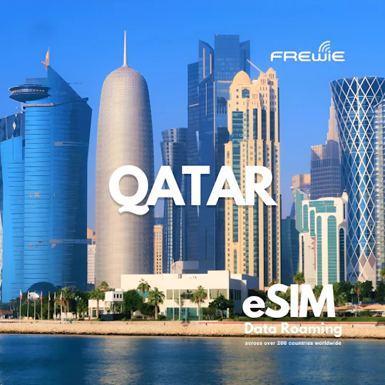 Qatar data eSIM from 0.5GB daily to 50GB for 30 days