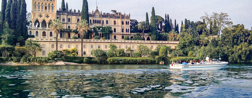 Private Boat Tour from Saló to Isola del Garda with Toast