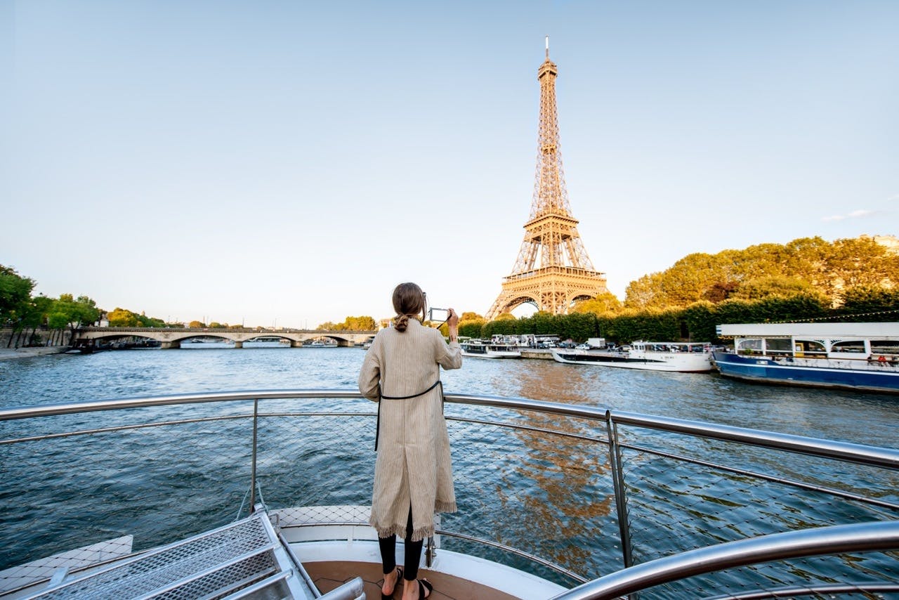 Paris insiderrundtur med båttur på Seine med sightseeing