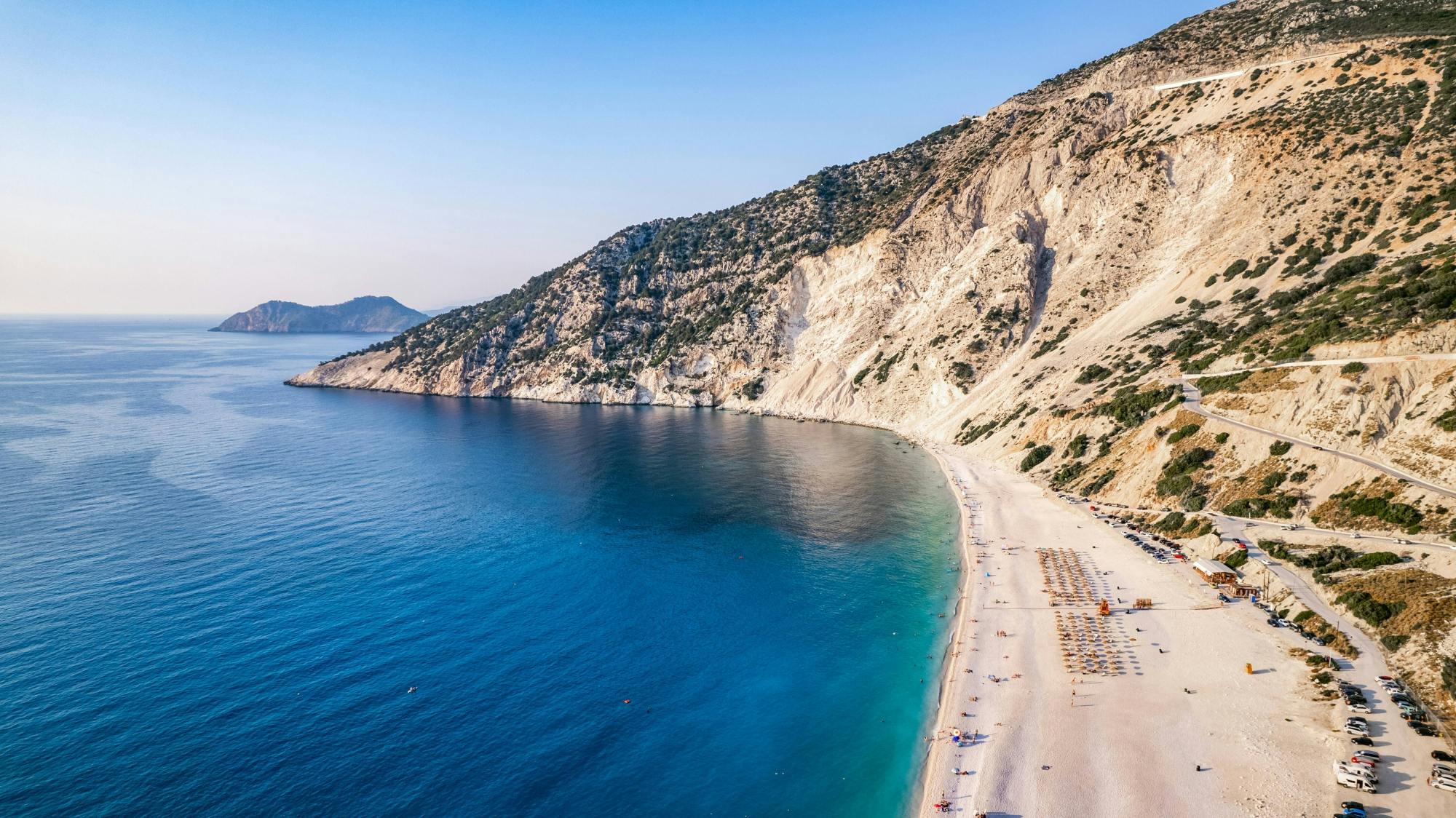 Beach Day at Petani Beach, Kefalonia