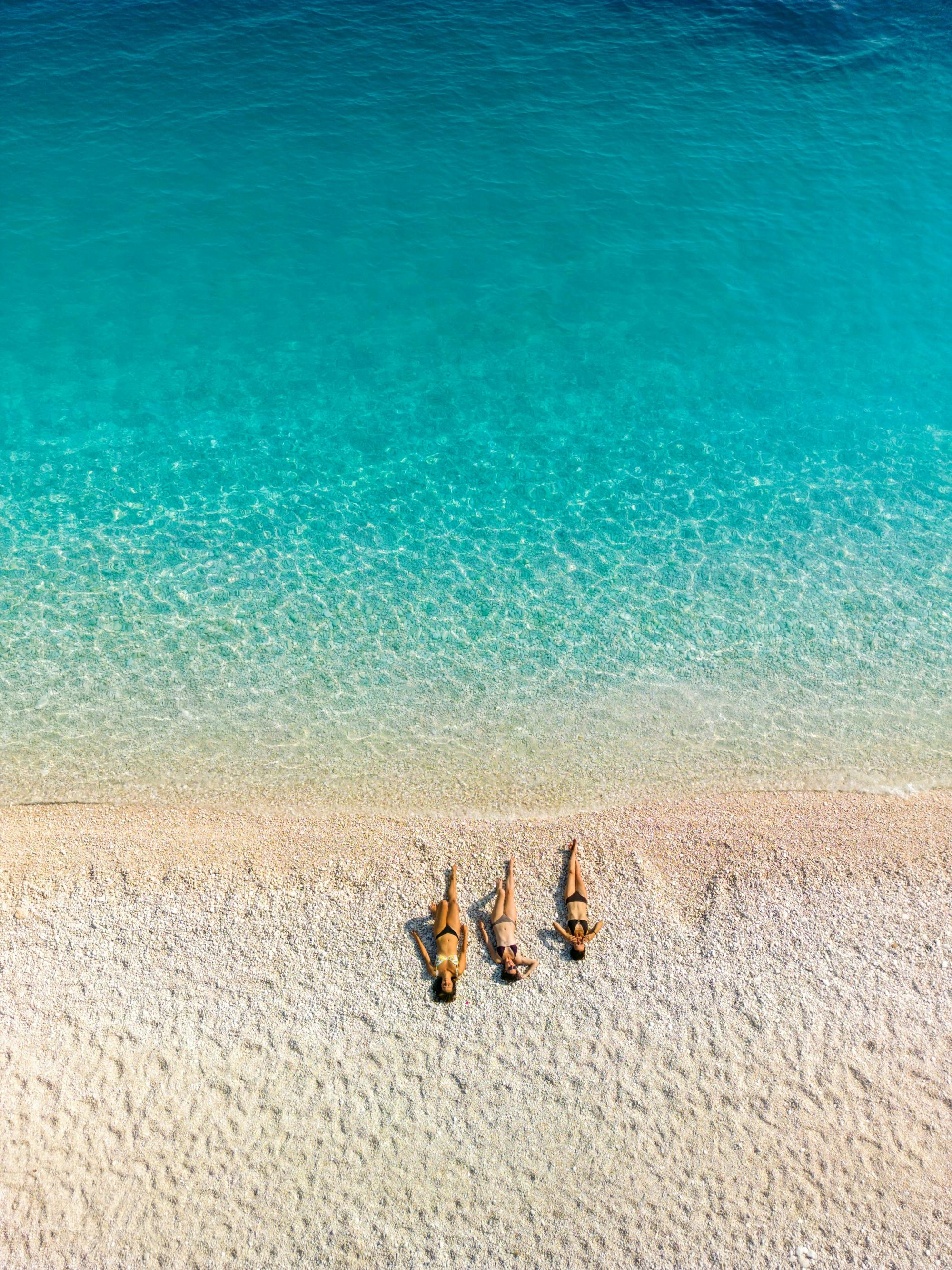 Beach Day at Petani Beach, Kefalonia