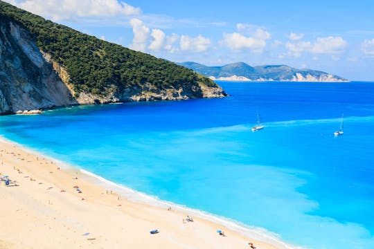 Beach Day at Petani Beach, Kefalonia