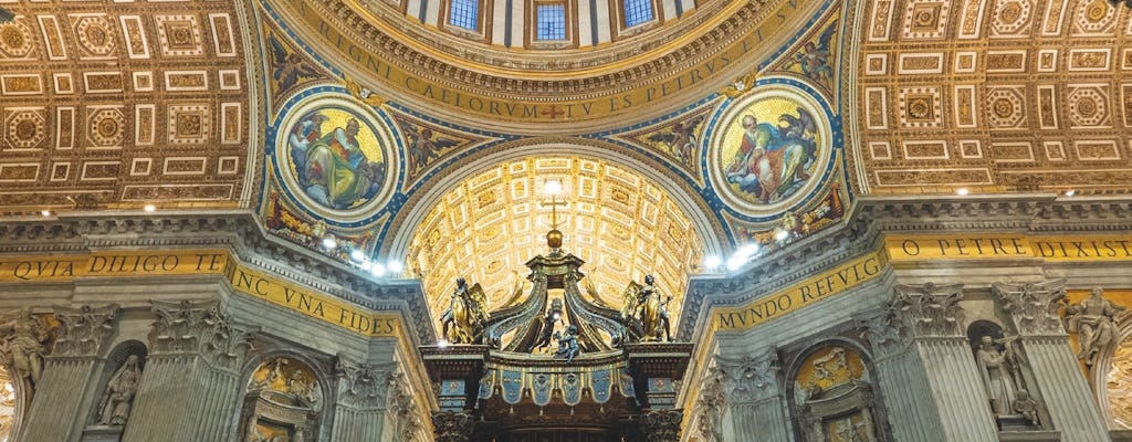 St. Peter's Basilica and Dome with Audio Guide and Rome Bus Tour