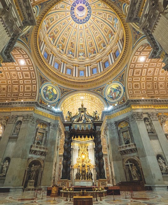 St. Peter's Basilica and Dome with Audio Guide and Rome Bus Tour