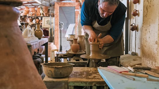 Atelier de céramique durable mycénienne