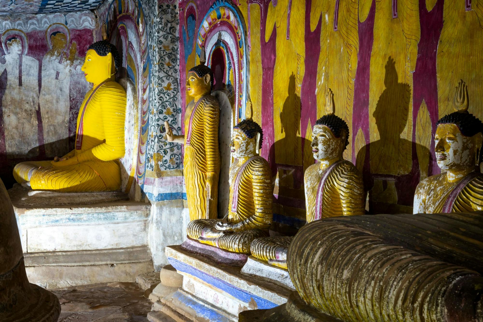 Kandy, Sigiriya, Dambulla & Minneriya Park Safari Two-day Tour from the East Coast