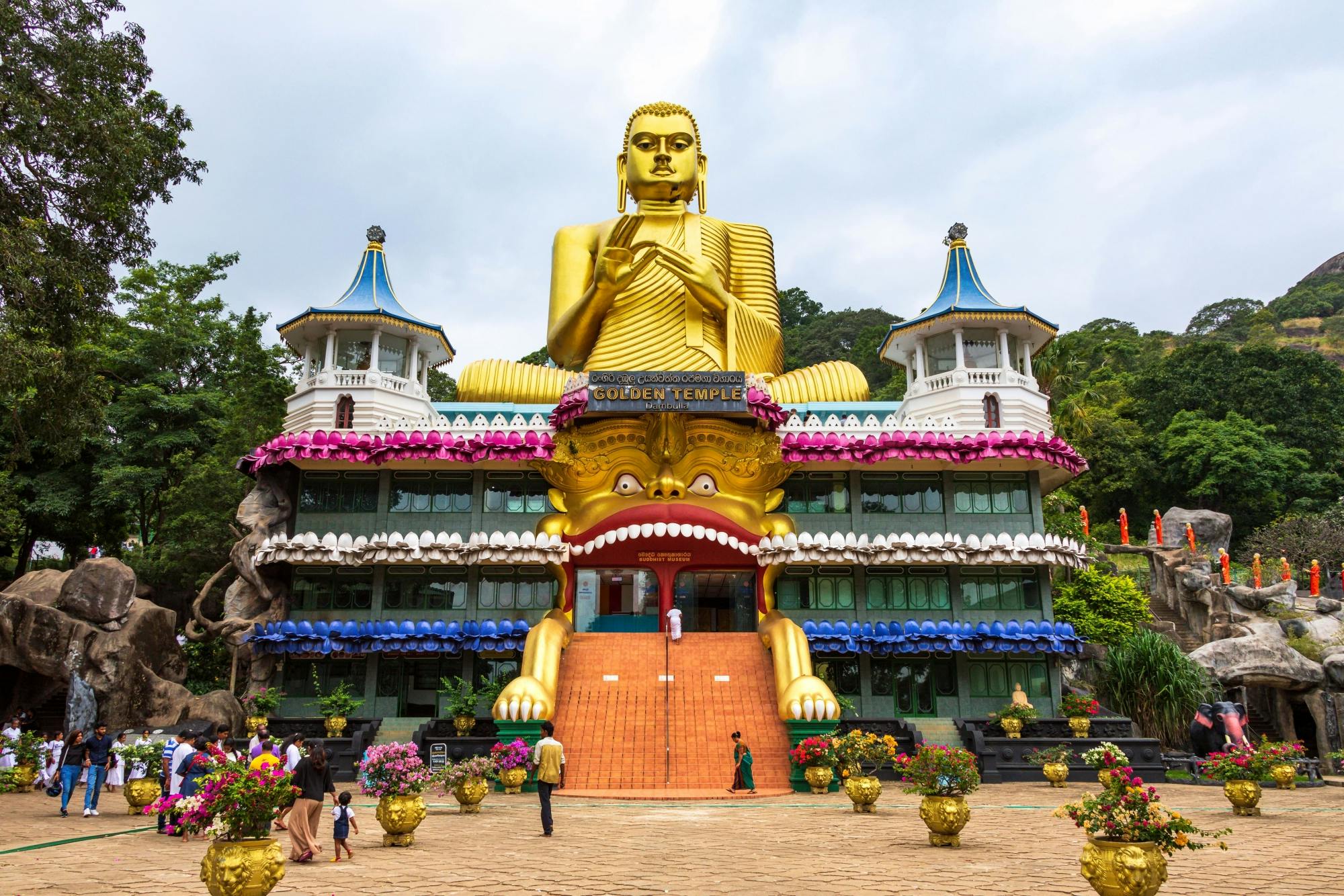 Dambulla Cave Temple and Pidurangala Rock Tour