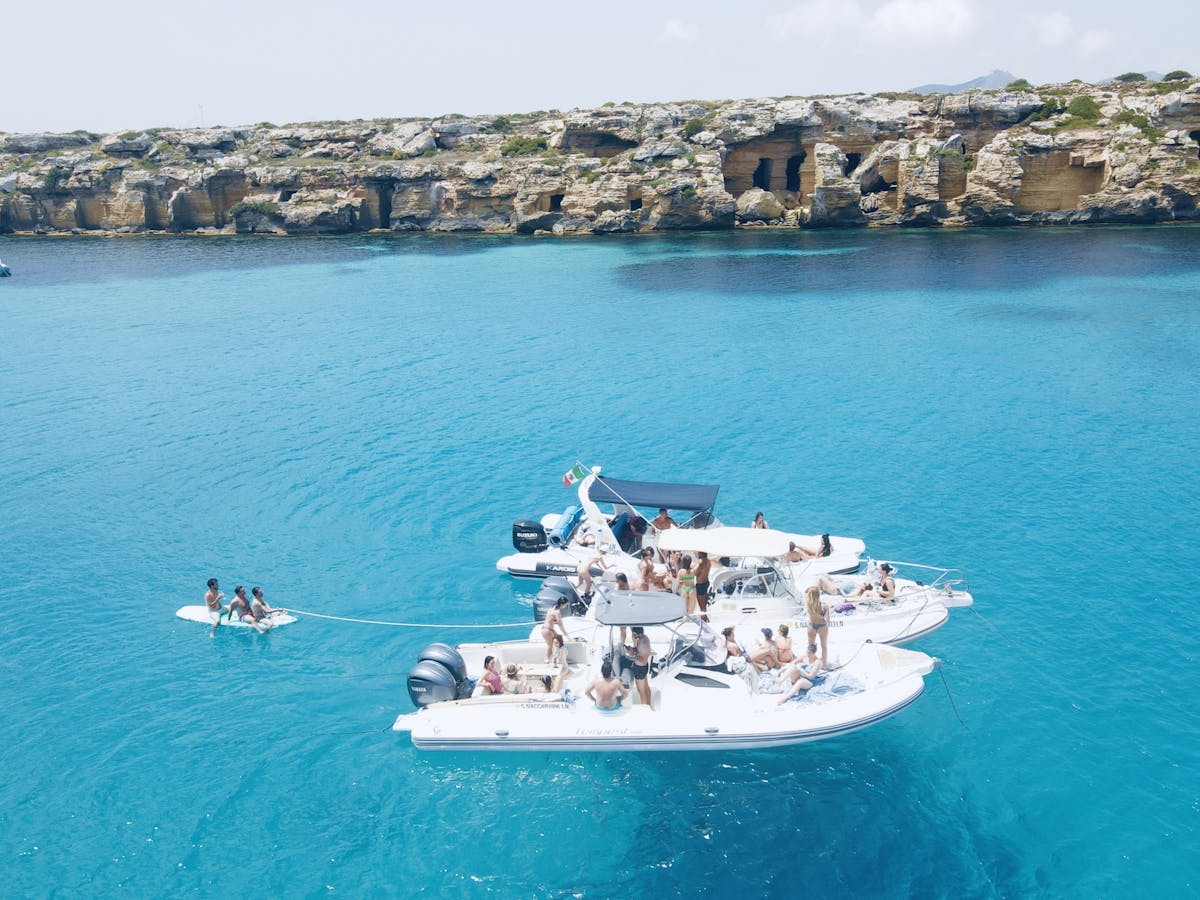 Crociera in barca a Favignana e Levanzo da Trapani