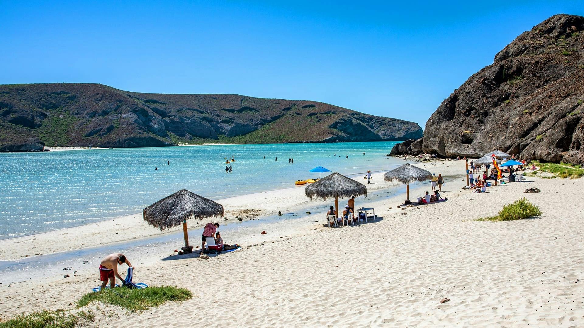 Balandra or Tecolote Beach & La Paz City Tour